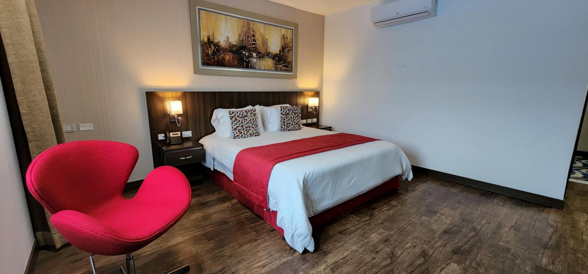 Hotel Royal Elim International Cali Εξωτερικό φωτογραφία A room at the hotel